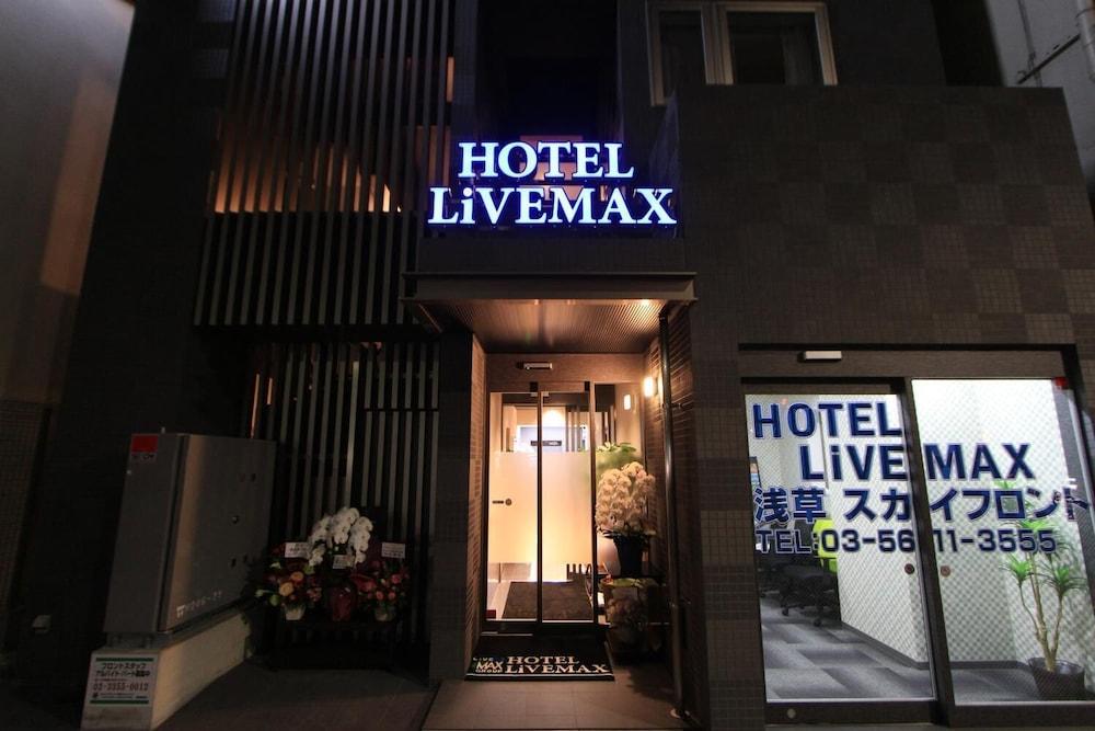 Hotel Livemax Asakusa Sky Front Tokyo Esterno foto
